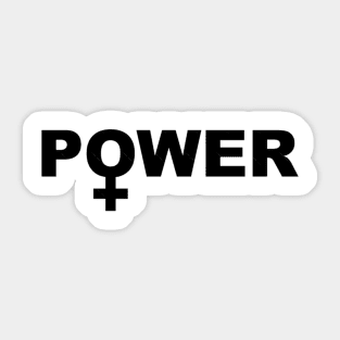 Female Power Sticker